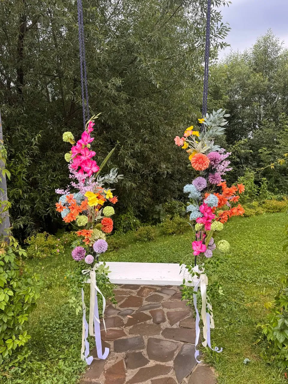 Декор качелей 19